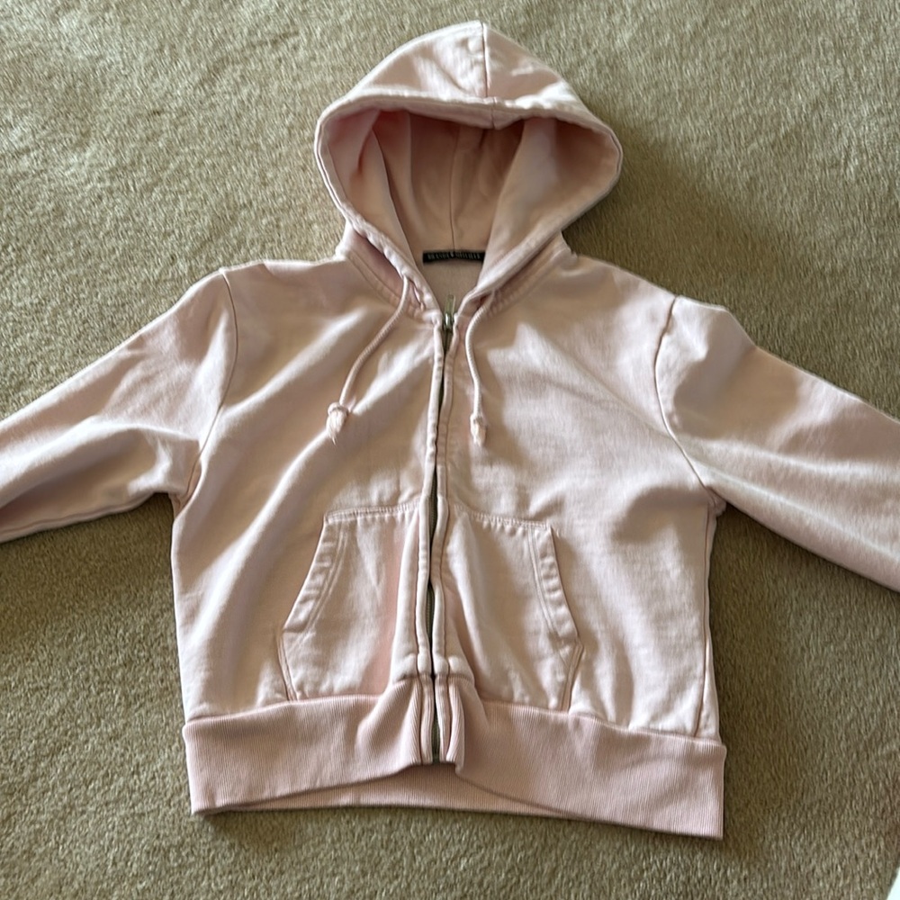 Pink Brandy Melville Zipup Hoodie
